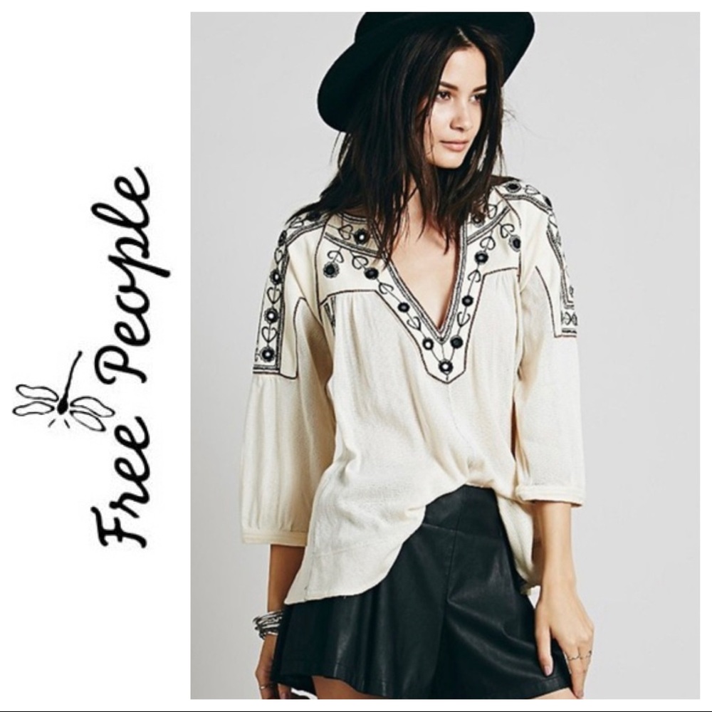 Free People New Romantics Bohemia Top